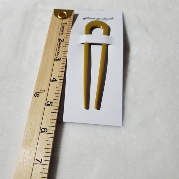 FP Movement by Free People Mustard Hair Stick - Picture 2 of 4